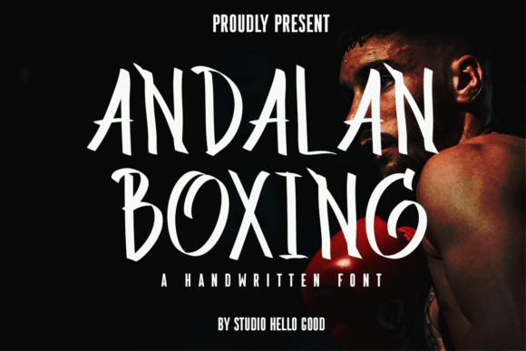 Andalan Boxing: A Handwritten Font for Creative Makers