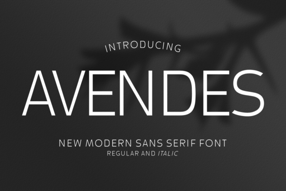 Avendes: A Font That Elevates Your Brand’s Visual Story