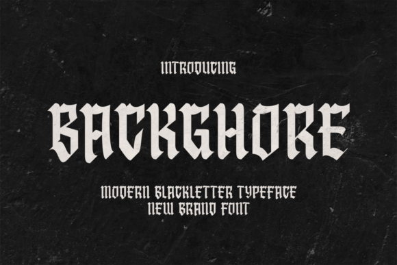 Backghore Font for Impactful Campaign Design
