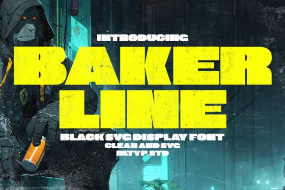 Bakerline Font for Bold Brand Campaigns