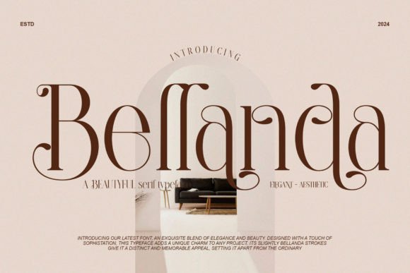 Bellanda: A Timeless Serif Font for Handmade Creations