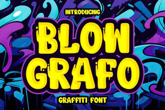 Blow Grafo: A Bold Font for Small Business Branding