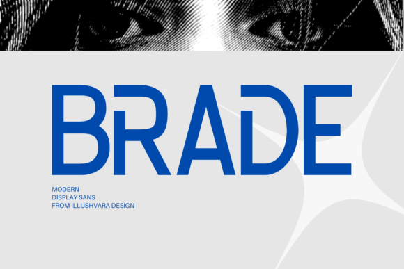 Brade Font: A Modern Sans Serif for Small Business Branding