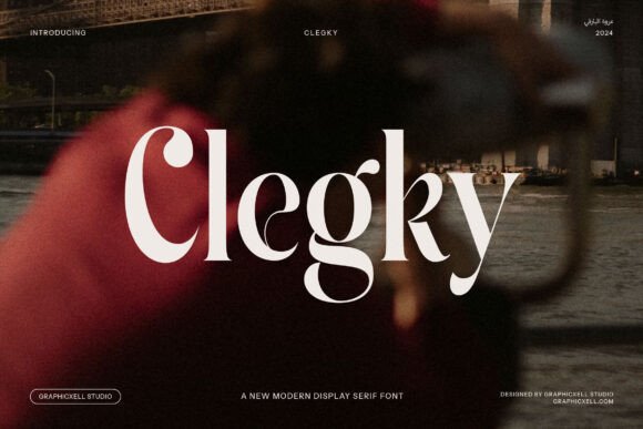 Clegky Font for Modern Campaign Design