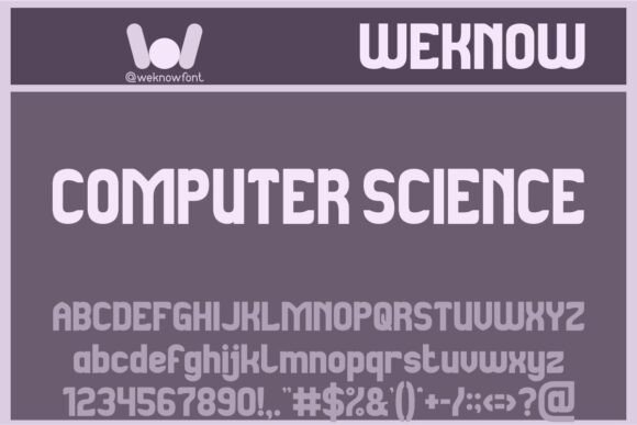 Computer Science: A Modern Sans Serif for Digital Design