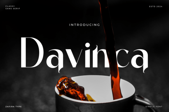 Davinca: A Modern Sans Serif Font for Campaign Design