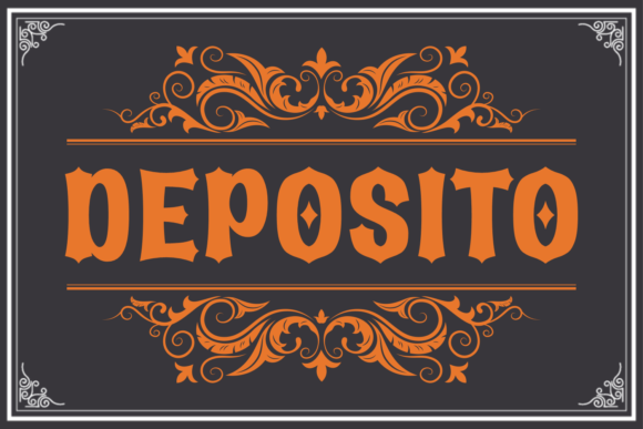 Deposito Font for Modern Campaign Design