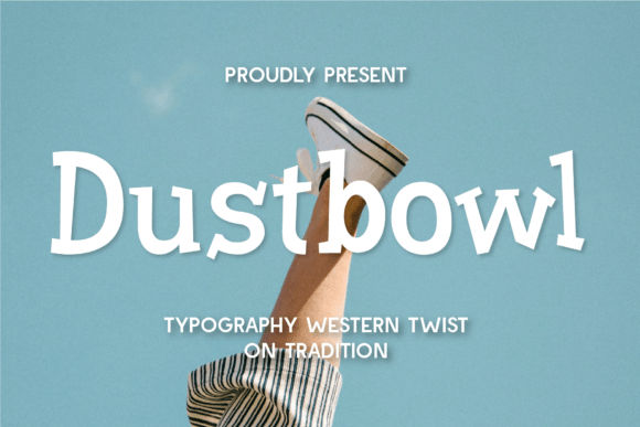 Dustbowl Font for Modern Web Design