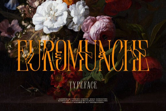 Euromunche: A Serif Font That Elevates Brand Identity