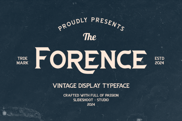 Forence: A Serif Font That Elevates Your Brand
