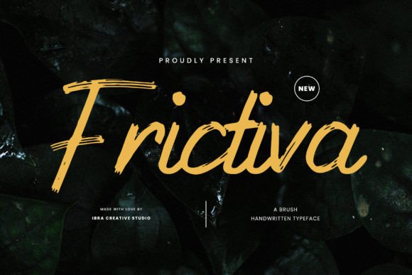 Frictiva: The Handwritten Font That Elevates Campaign Design