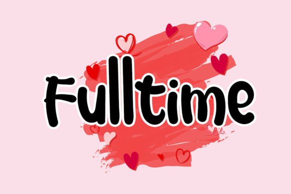 Fulltime Font for Web Design and Branding