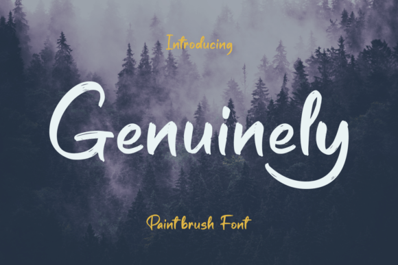 Genuinely Font: A Nostalgic Touch for Web Design