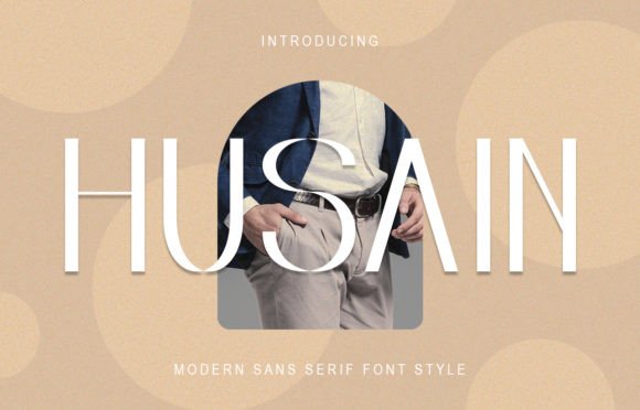 Husain Sans Serif Font for Modern Branding