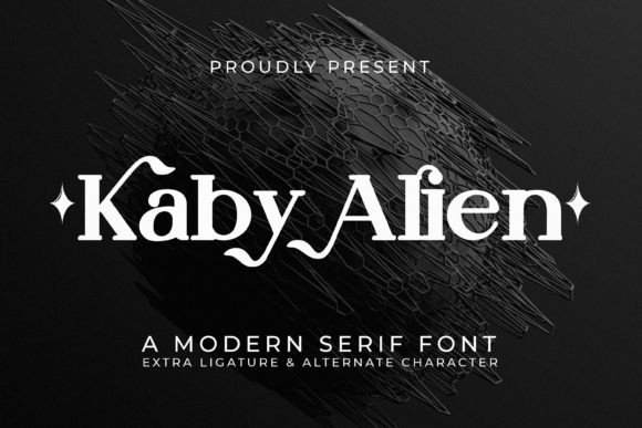 Kaby Alien: A Modern Serif Font for Web Design