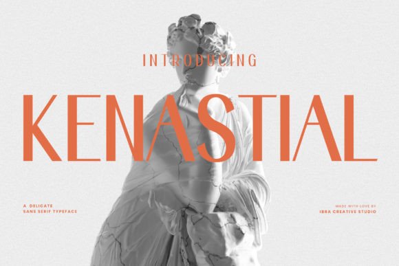 Kenastial: A Graceful Sans Serif for Modern Campaigns