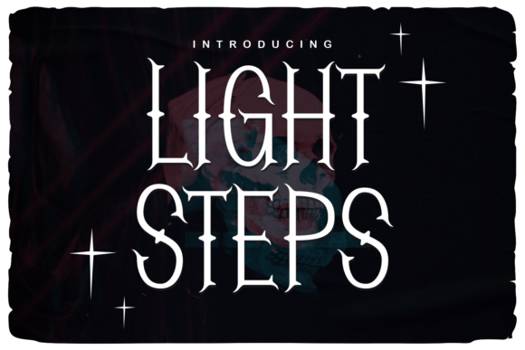 Light Steps: A Stylish Font for Handmade Creations