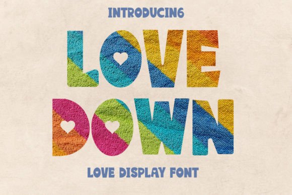 Love Down Font for Polished Branding