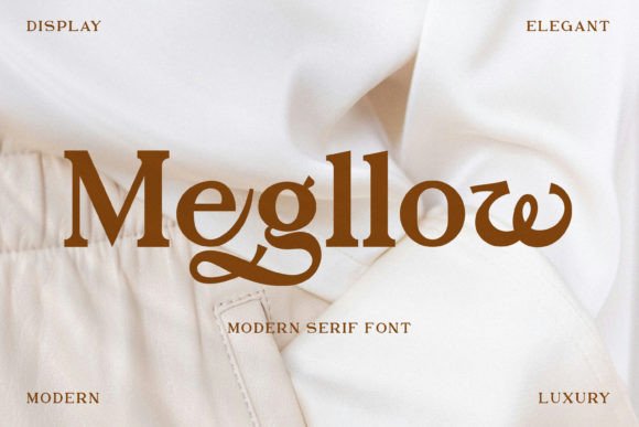 Megllow Serif Font for Handmade Projects
