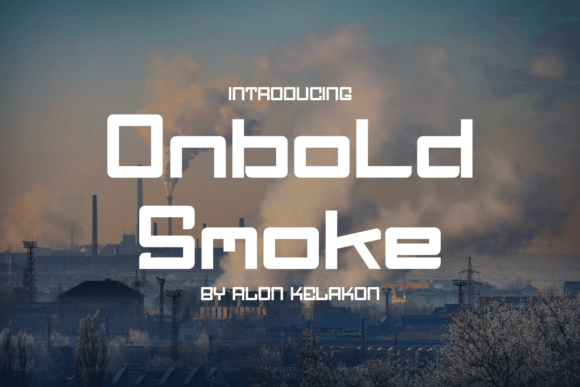 Onbold Smoke: A Modern Sans Serif Font for Web Design