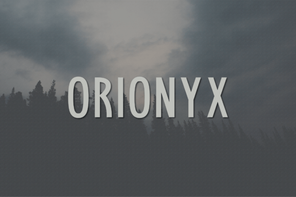 Orionyx – A Modern Sans Serif Font for Professional Branding