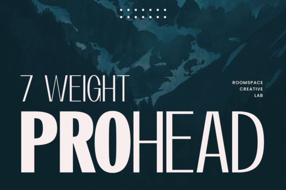 Prohead: A Versatile Sans Serif for Modern Branding