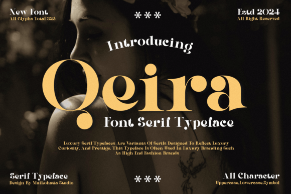 Qeira: A Serif Font with Elegance and Purpose
