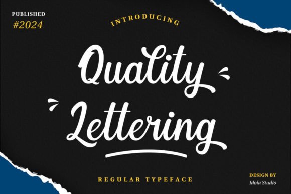 Quality Lettering for Web Design and Brand Identity