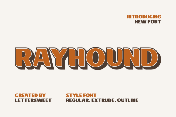 Rayhound Sans Serif Font for Web Design