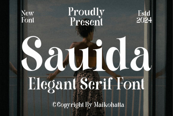 Sauida Serif Font for Web Design Projects