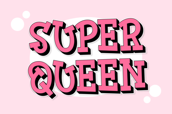 Super Queen Font for Modern Branding and Design