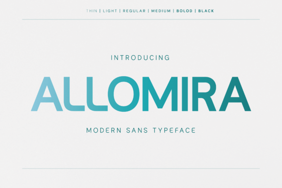 Testing Allomira: A Modern Sans Serif for Web Projects