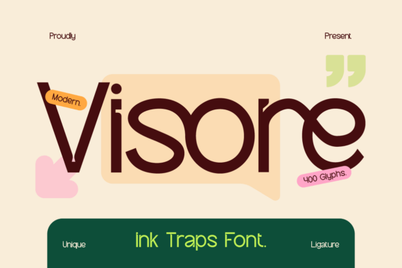 Visore: A Minimalist Sans Serif Font for Modern Branding